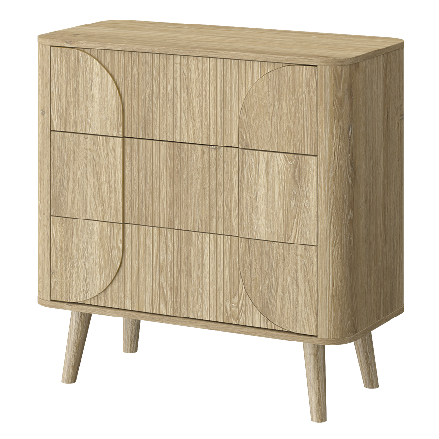 Lunara 3-Drawer Cabinet